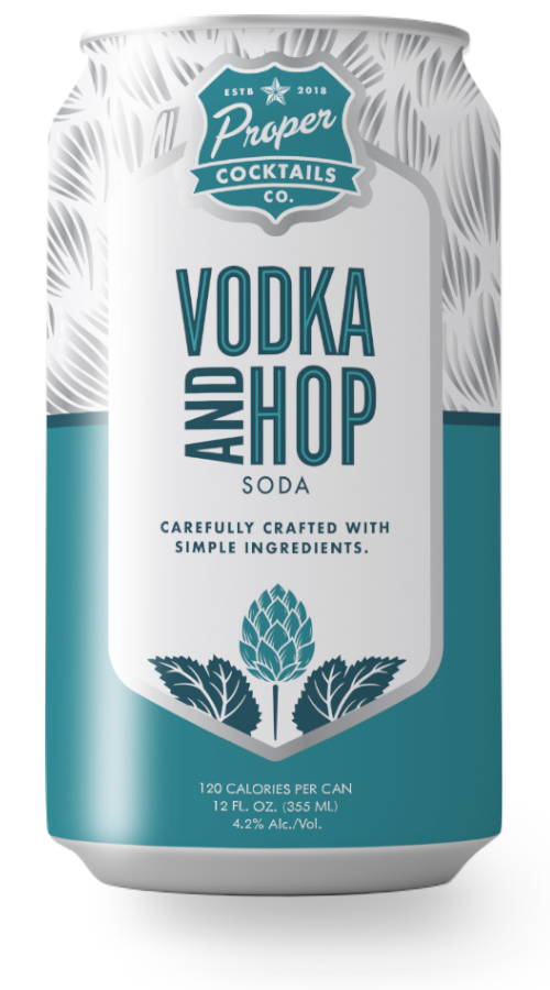 Proper cocktails - vodka hop